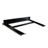 B21025 by UNITED PACIFIC - Subframe Cross Channel - Rear, Steel, Black EDP, for 1932-1934 Ford Truck
