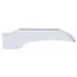 32550B by UNITED PACIFIC - Fender Covering - Bulk, Front, Driver Side, with LED Cutout, For Peterbilt 388 2008-2015 & 389 2008-2023