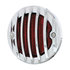 110661 by UNITED PACIFIC - Tail Light - Passenger Side, Chrome Grille Bezel, 17 LED, Red Lens, For 1933-1936 Ford Truck