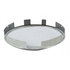 20108 by UNITED PACIFIC - Axle Hub Cap - Front, Universal, Stainless Steel, Dome, 1" Lip