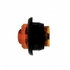 36849B by UNITED PACIFIC - Mini Clearance/Marker Light, Amber LED/Amber Lens, with Rubber Grommet, 2 LED