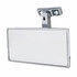 70803 by UNITED PACIFIC - Rear View Mirror - Rectangular, Chrome Plated, Aluminum, Interior, with Screw-On Mount
