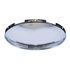 20094 by UNITED PACIFIC - Axle Hub Cap - Front, 5 Even Notched, Stainless Steel, Dome Style, 7/16" Lip
