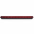 36489 by UNITED PACIFIC - Light Bar - LED, Reflector/Stop/Turn/Tail Light, Red LED and Lens, Black/Plastic Housing, 19 LED Light Bar
