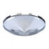 20122 by UNITED PACIFIC - Axle Hub Cap - Front, 6 Uneven Notched, Stainless Steel, Pointed, 7/16" Lip