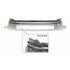 21676 by UNITED PACIFIC - Bumper - Center, for Freightliner M2 106