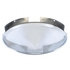 20149 by UNITED PACIFIC - Axle Hub Cap - Front, 4 Even Notched, Stainless Steel, Pointed, 1" Lip