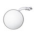 C5001-CVXLED by UNITED PACIFIC - Door Mirror - 4", Curved Arm Peep, with Convex Mirror Glass and LED Turn Signal