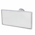 70801 by UNITED PACIFIC - Rear View Mirror - Rectangular, Chrome Plated, Aluminum, Interior, with Glue-On Mount