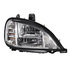 35846 by UNITED PACIFIC - Headlight - R/H, LED, Chrome Inner Housing, with Parking Light