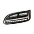 35763 by UNITED PACIFIC - Headlight Assembly - Driver Side, Black, 6 LED, for Peterbilt 386 2005-2015 and 387 1999-2010