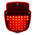 110763 by UNITED PACIFIC - Tail Light - 38 LED Sequential, with Black Housing, for 1953-1956 Ford Truck, L/H