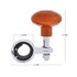 70364 by UNITED PACIFIC - Steering Wheel Spinner - Heavy Duty, Cadmium Orange