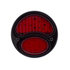 110892 by UNITED PACIFIC - Tail Light - 31 LED Sequential, Driver Side, with Black Housing and Rim, for 1928-1931 Ford Car