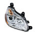 31455 by UNITED PACIFIC - Projection Headlight Assembly - RH, Chrome Housing, High/Low Beam, H7 Quartz/H1 Quartz Bulb, with Signal Light, LED Position Light and LED Side Marker