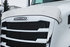 29150 by UNITED PACIFIC - Hood Deflector - 430 Stainless Steel, Bug Shield, with Tilt Handle, for 2018-2023 Freightliner Cascadia