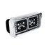 35826 by UNITED PACIFIC - Projection Headlight Assembly - RH, LED, 4 x 6", Black Housing, High/Low Beam, with LED Signal Light and White LED Position Light, Fender Liner Included
