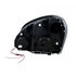31271 by UNITED PACIFIC - Projection Headlight Assembly - RH, Black Housing, High/Low Beam, H7/H1/3157 Bulb, with Signal Light and Dual LED Position Light Bar
