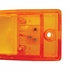 38578 by UNITED PACIFIC - Turn Signal Light - 18 LED Freightliner Reflector, Amber LED/Amber Lens