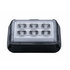 37164B by UNITED PACIFIC - Multi-Purpose Warning Light - 6 High Power LED Rectangular Warning Light, Red LED