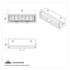 41110 by UNITED PACIFIC - Dashboard Air Vent - A/C Vent, for Freightliner Century