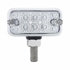 36418 by UNITED PACIFIC - Auxiliary Light - 10 LED Dual Function T Mount Reflector Double Face Light, with No Bezel, Amber & Red LED/Clear Lens