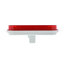36962B by UNITED PACIFIC - Brake/Tail/Turn Signal Light - Rectangular LED 4" Round Stop/Turn/Tail "Glo" Light- Red