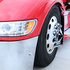 10057CB by UNITED PACIFIC - Wheel Lug Nut Cover Set - 1-1/2" x 2-1/4", Chrome, Plastic, Standard, Push-On Style
