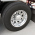 10064 by UNITED PACIFIC - Wheel Lug Nut Cover Set - Chrome, Plastic