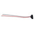 38143BAK by UNITED PACIFIC - Light Bar Bracket - 35 LED 6" Oval Sequential Turn Signal Light Kit, Amber LED/Amber Lens