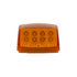 39527 by UNITED PACIFIC - Truck Cab Light - 17 LED, Reflector Square, Amber LED/Lens