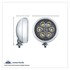 30640 by UNITED PACIFIC - Work Light - 6 High Power LED 5" Chrome