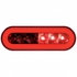 37128BRK by UNITED PACIFIC - Brake/Tail/Turn Signal Light - 22 LED 6" Oval "Glo", Kit, Red LED/Red Lens