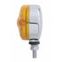 39567 by UNITED PACIFIC - Auxiliary Light - 15 LED 3" Dual Function Reflector Single Face Light, Amber LED/Amber Lens