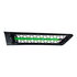 42867 by UNITED PACIFIC - Hood Scoop - Green, LED, Plastic, for 2018-2022 Freightliner Cascadia
