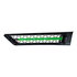 42868 by UNITED PACIFIC - Hood Scoop - Green, LED, Plastic, for 2018-2022 Freightliner Cascadia