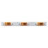 31076 by UNITED PACIFIC - Identification Light Bar - Amber, Mini, for Over 80" Applications