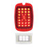 110110 by UNITED PACIFIC - Tail Light Lens - 27 LED Sequential, Driver Side, for 1937-1938 Chevy Car and 1940-1953 Chevy Truck