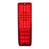 110126 by UNITED PACIFIC - Tail Light Insert - Red LED Retrofit, Dual Function, for 1967-1972 Chevy/GMC Suburban/Fleetside