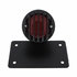 86851 by UNITED PACIFIC - Tail Light - Motorcycle LED, "Bobber" Style, Horizontal, with Black Grille Bezel, Red Lens