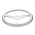 88171 by UNITED PACIFIC - Steering Wheel - 18", Chrome Aluminum "3-Spoke", Style
