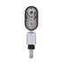 36675 by UNITED PACIFIC - Pedestal Light - Hyper Mini LED, 2 High Power LED, Clear Lens/Red LED, Chrome-Plated Steel