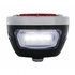 20334 by UNITED PACIFIC - Tail Light - LED, "DUO Lamp", with Black Aluminum Housing, Red Lens