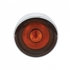 36897 by UNITED PACIFIC - Clearance/Marker Light, Amber LED/Amber Lens, 1", with Visor, 3 High Power LED