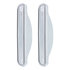 110541 by UNITED PACIFIC - Side Marker Light - Clear Lens, with Stainless Steel Trim, for 1973-1980 Chevrolet Trucks