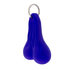78027 by UNITED PACIFIC - Key Chain - 4-1/4", Stress Ball Novelty, Blue