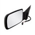 110988 by UNITED PACIFIC - Door Mirror - With Black Plastic Housing, Power, Foldable, Driver Side, for 1988-2000 Chevy & GMC Truck