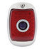 C3704RLBD by UNITED PACIFIC - Tail Light - 23 LED, Driver Side, with SS Housing and Blue Dot Lens, for 1937-1938 Chevy Passenger Car