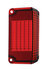 C686951 by UNITED PACIFIC - Tail Light Lens - Driver Side, for 1968-69 & Early 1970 Chevrolet El Camino