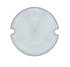 C515301 by UNITED PACIFIC - Parking Light Lens - Clear, Plastic, for 1951-1953 GMC Truck